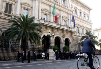 Banca d'Italia di Via Nazionale in Roma